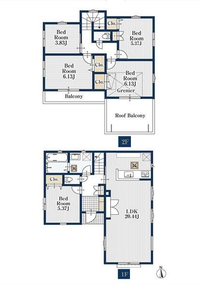 町田市金森3丁目の新築一戸建