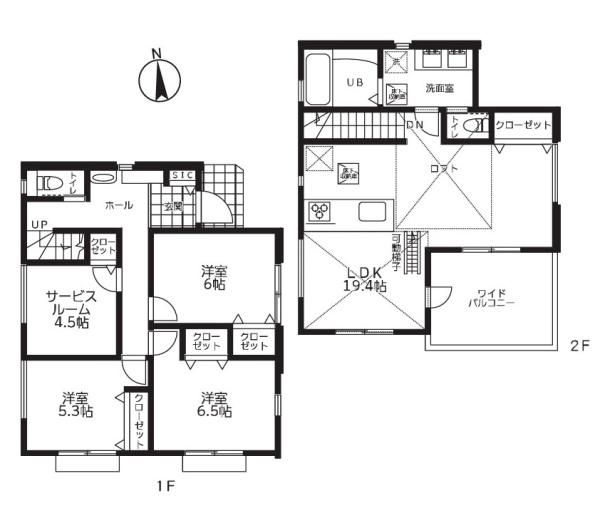横浜市瀬谷区阿久和西３丁目の新築一戸建