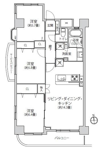 ディアハイム茅ケ崎