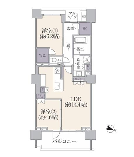 ドレッセWISEたまプラーザB棟