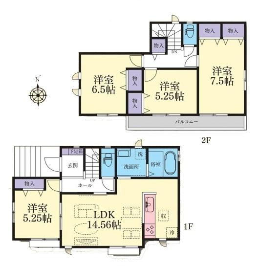 大和市福田8丁目の新築一戸建