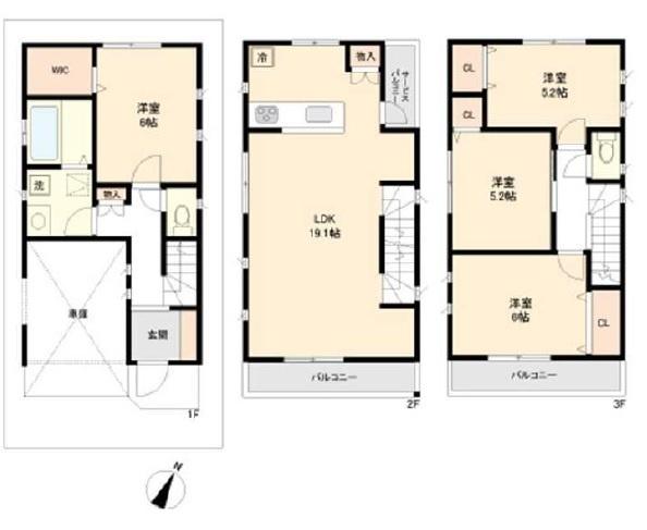 横浜市鶴見区上末吉5丁目の中古一戸建