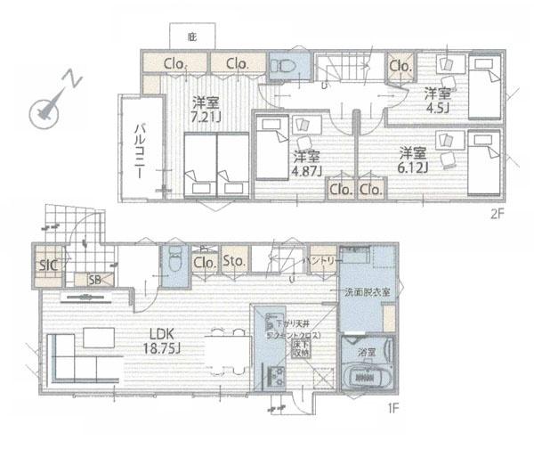 横浜市保土ケ谷区仏向町の新築一戸建