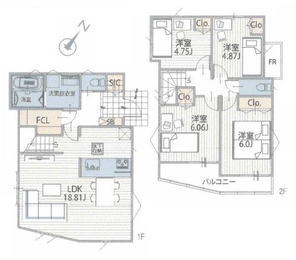 横浜市保土ケ谷区仏向町の新築一戸建