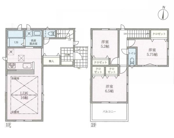 横浜市瀬谷区下瀬谷２丁目の新築一戸建