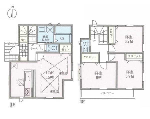 横浜市瀬谷区下瀬谷2丁目の新築一戸建
