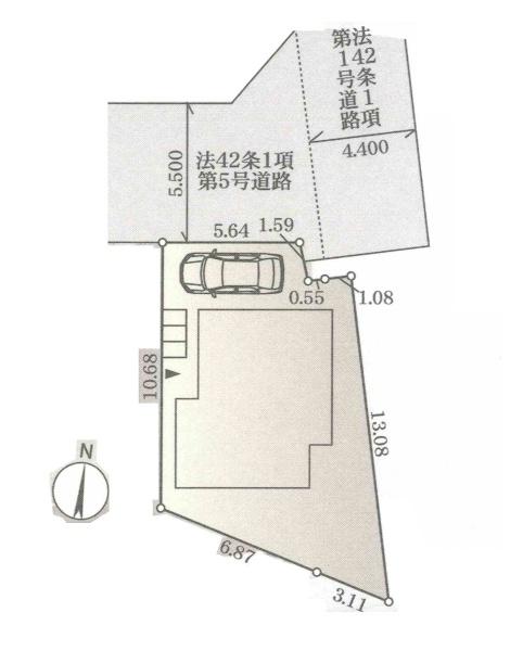 横浜市瀬谷区下瀬谷2丁目の新築一戸建(区画図)