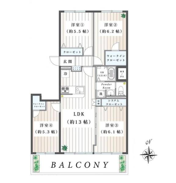 県ドリームハイツ１５号棟