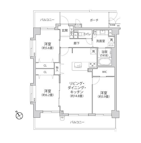 ヴェルビュ青葉台ブラオ