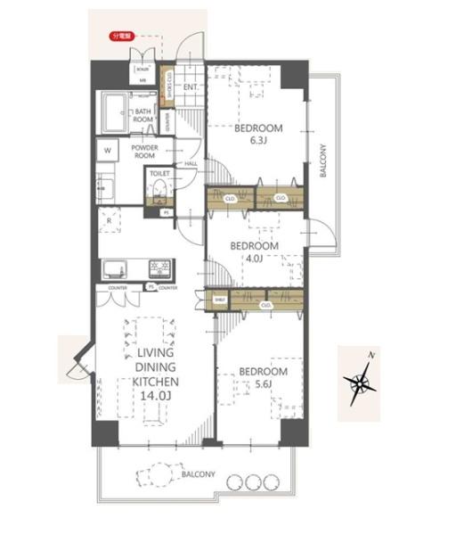 ライオンズマンション磯子山王台