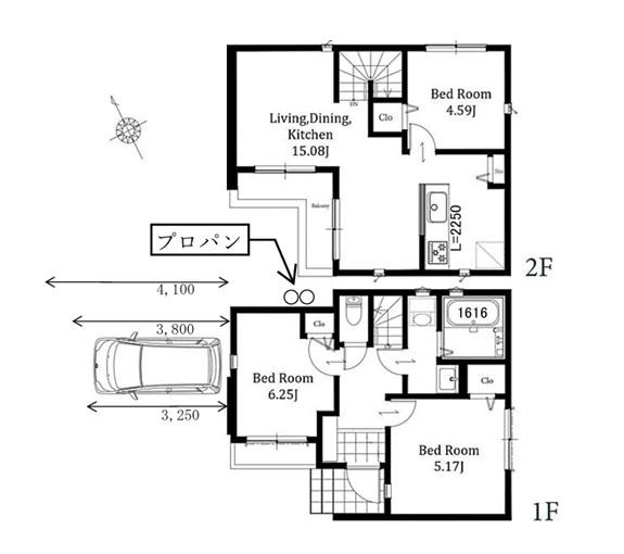 横浜市港北区鳥山町の新築一戸建