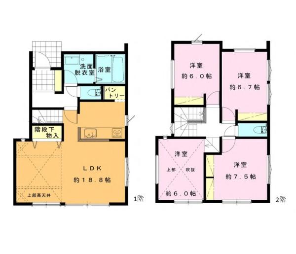 綾瀬市大上１丁目の新築一戸建