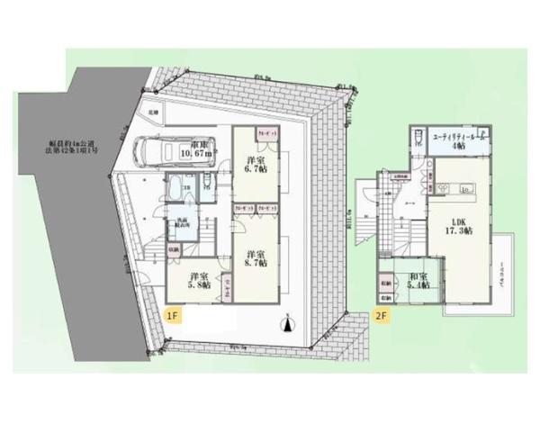 川崎市麻生区高石４丁目の中古一戸建