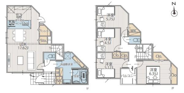 川崎市高津区北野川の新築一戸建
