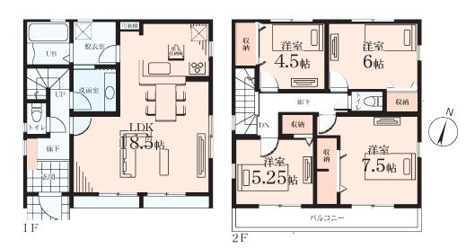 大和市南林間７丁目の新築一戸建