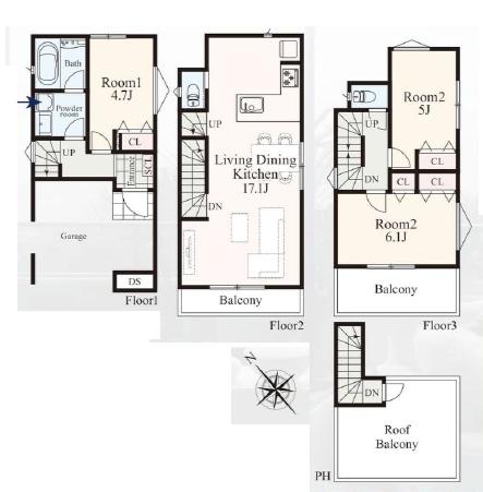 鎌倉市台４丁目の新築一戸建