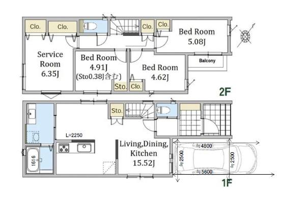川崎市宮前区土橋５丁目の新築一戸建