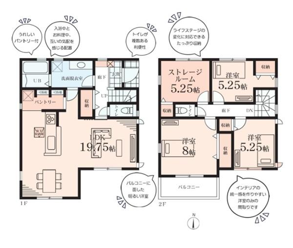 大和市福田の新築一戸建