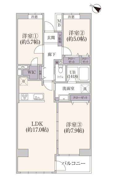 プロムナード仲町台1号棟