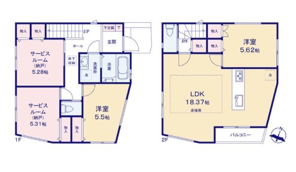 大田区南久が原2丁目の新築一戸建