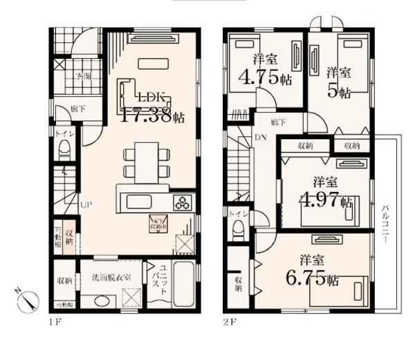綾瀬市吉岡東5丁目の新築一戸建