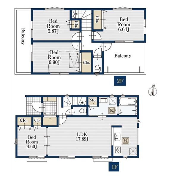 川崎市多摩区南生田2丁目の新築一戸建