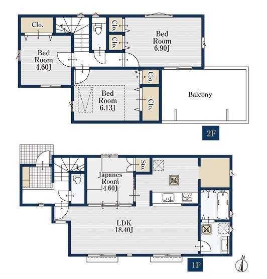 川崎市多摩区南生田2丁目の新築一戸建