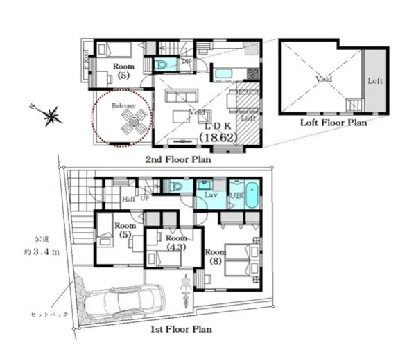 横浜市旭区鶴ケ峰本町２丁目の新築一戸建