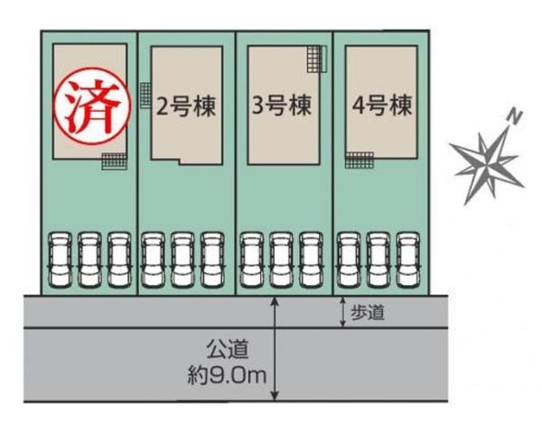 町田市木曽西３丁目の新築一戸建