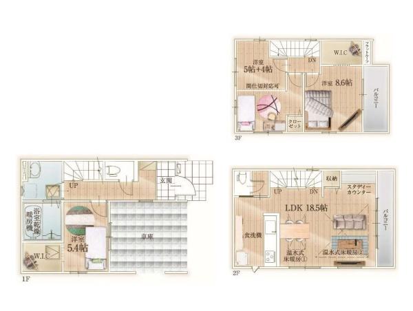 川崎市川崎区浅田４丁目の新築一戸建