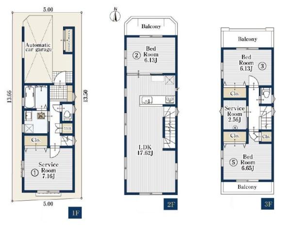 川崎市幸区紺屋町の新築一戸建
