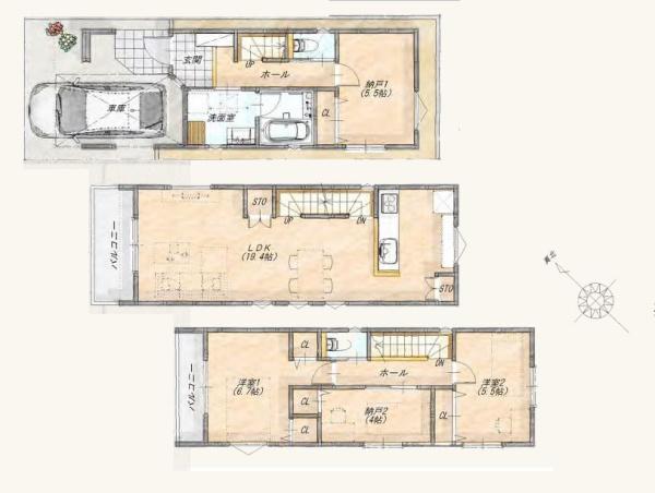 横浜市南区共進町2丁目の新築一戸建