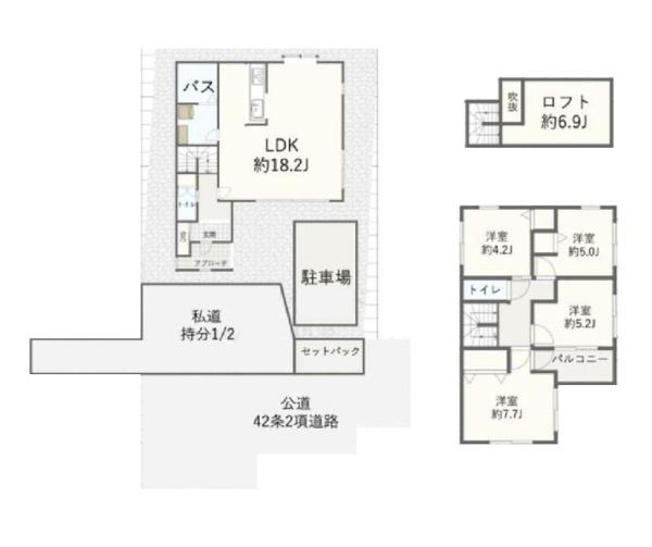 横浜市神奈川区西大口の中古一戸建