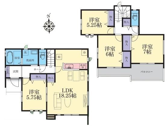 町田市南成瀬６丁目の新築一戸建