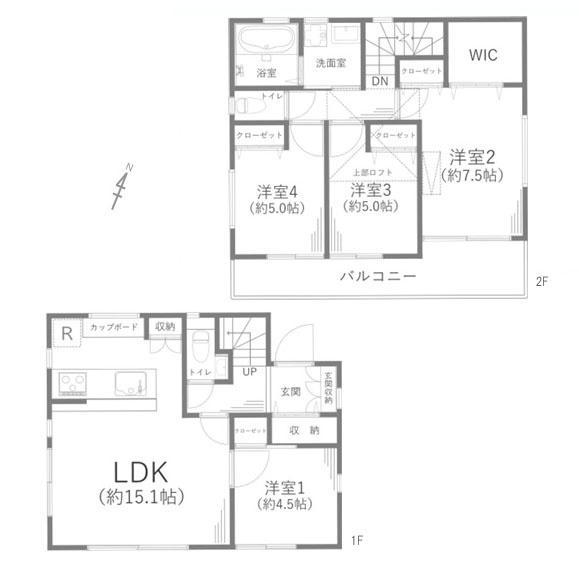大和市上草柳６丁目の中古一戸建