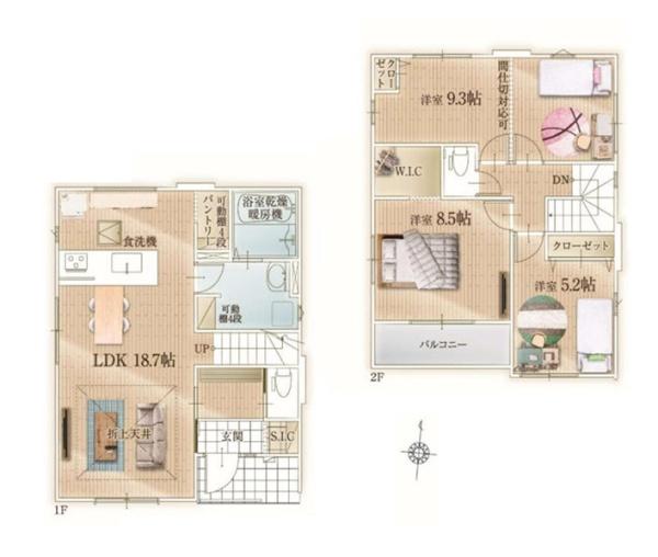 横浜市港北区新吉田東７丁目の新築一戸建