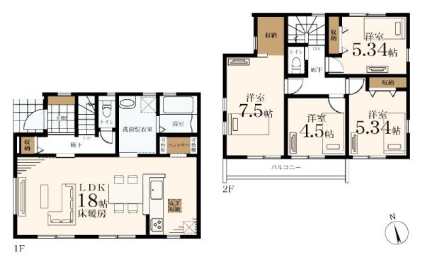 横浜市緑区長津田みなみ台７丁目の新築一戸建