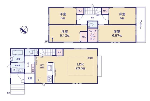 川崎市麻生区片平3丁目の新築一戸建