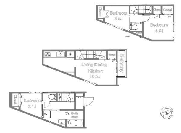 横浜市南区八幡町の中古一戸建