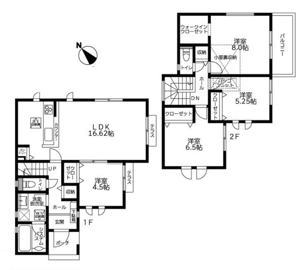 相模原市中央区上溝の新築一戸建
