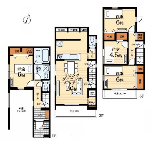 川崎市川崎区京町３丁目の新築一戸建
