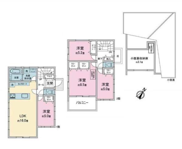 横浜市鶴見区北寺尾１丁目の新築一戸建