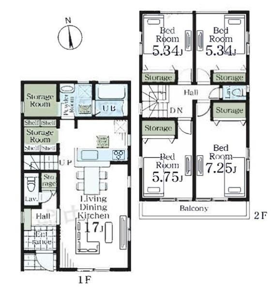 海老名市国分南３丁目の新築一戸建