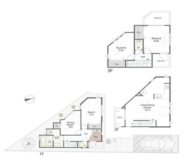 川崎市高津区千年の新築一戸建