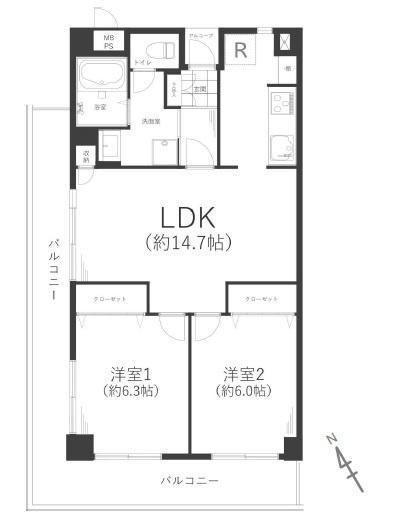 ベルヴィル藤沢本町Ｂ棟
