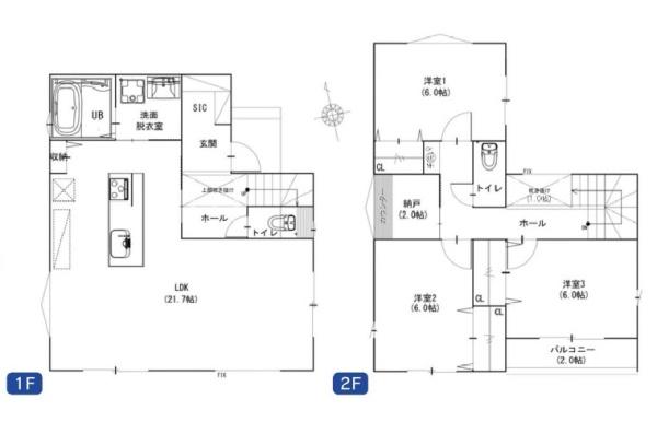川崎市麻生区千代ケ丘６丁目の新築一戸建