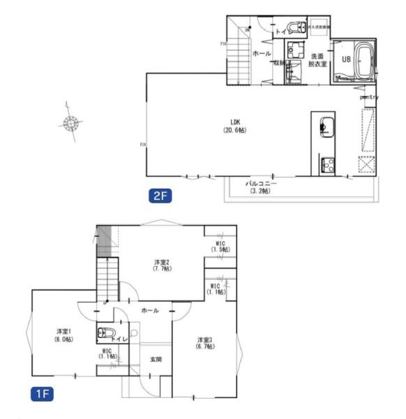 川崎市麻生区千代ケ丘６丁目の新築一戸建