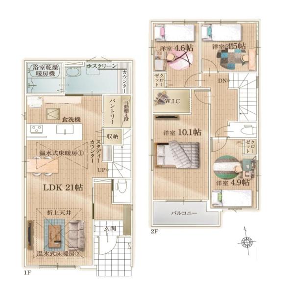 茅ヶ崎市東海岸南４丁目の新築一戸建