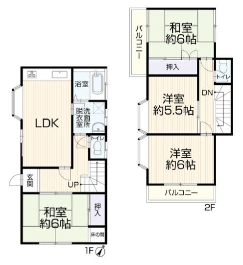 横浜市緑区いぶき野の中古一戸建