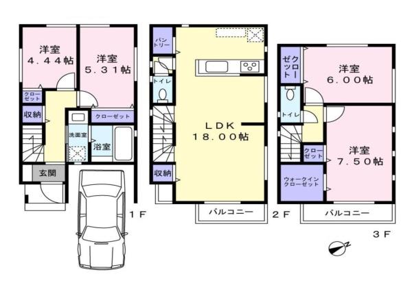 鎌倉市岡本２丁目の新築一戸建